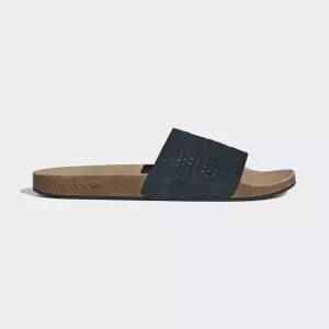 매장정품 아디다스 ADIDAS JR3596 아딜렛 RS 슬라이드 블랙 신발 5187475
