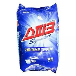 [셀러허브 1]애경 세탁 세제 스파크 시그니처 9kg 리필용 1포대 (14326801)