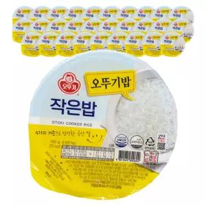 오뚜기 맛있는 오뚜기밥 작은밥 150gx30개입