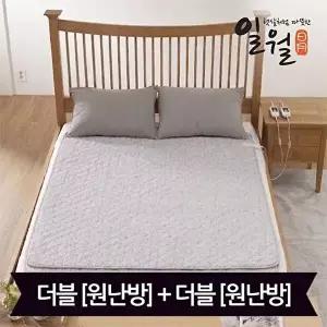 [일월]일월 네오 빗살 워셔블 카본 전기매트_더블+더블(140x180)_디지털(원난방)