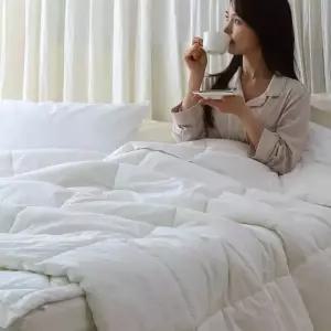 플로라 워싱 메리노울 순면 60수 호주산 100% 사계절 양모이불 SS/Q/K