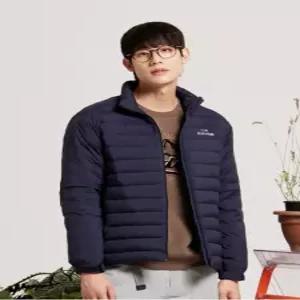 POP ON 퀼팅 남성 슬림 다운 자켓 (TKC)_Navy