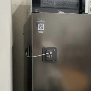 적재함열쇠 옥상열쇠보관함 수동번호키 분전함잠금장치 샤워부스 냉장고 검정