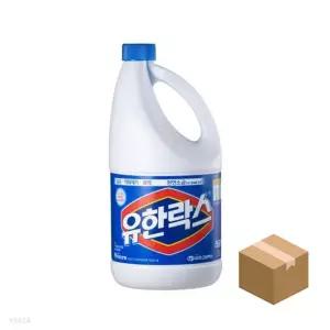 유한락스 레귤러 2L x 6개 BOX 유한락스 세균 청소 화장실 향락스