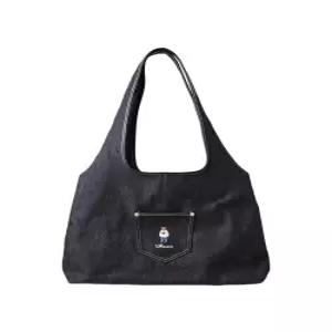 WHO.A.U Steve Denim Shoulder Bag / WHBGG3821A