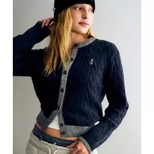 WHO.A.U Steve Cable Cardigan / WHCKG4911F 528674