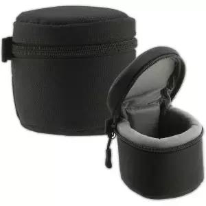 Navitech 블랙 워터 방수 카메라 렌즈 보호 케이스 파우치 - 소니 SEL50F18F E 마운트 풀프레임 50mm F1.8