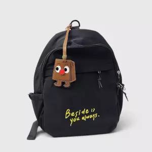 남아 여아 키즈 학원 여행 체험학습 보조 무지 가방 비사이드 레터링 백팩