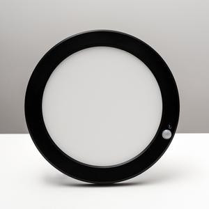퍼스트 LED 뉴 엣지 원형 센서등 20W 블랙 현관 베란다 복도