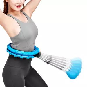 닥터웰 훌라후프 뱃살 다이어트 지압 실내 훌라우프 DR-540 (블루)