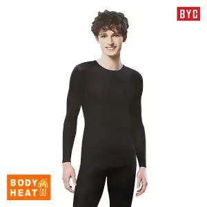 [하프클럽/BYC]BYC 베이직 보디히트 발열내의 남 주니어 상하세트