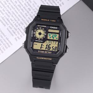 정품 스타샵 AE-1200WH-1B 군인 군대 카시오 스포츠시계 c102