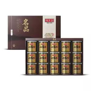 [대천김] 명품 캔김 선물세트 15캔
