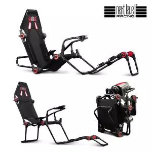 Next Level Racing F-GT Lite Cockpit 접이식 레이싱휠 시트 스탠드(NLR-S015)넥스트레벨레이싱