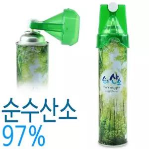 휴대용 산소공급기 순수산소 816ml 1캔 산소캔
