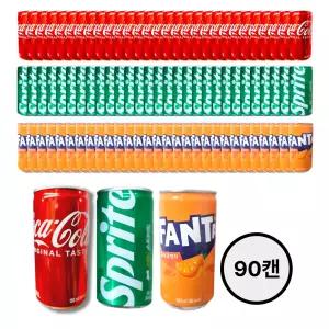 코카콜라 30개+스프라이트 30개+환타 190ml 30개