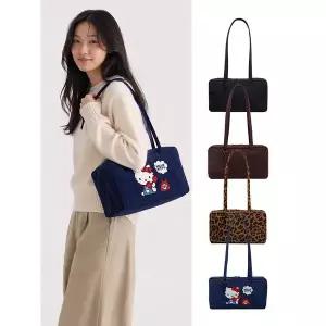 바쿠 BAGGU 나일론 보울러백 숄더백