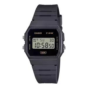 [카시오] 전자 시계 공용 커플 스포츠 F-91WB-8A!