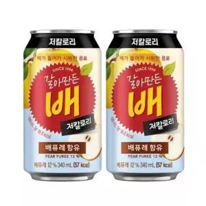 해태 갈아만든 배 저칼로리 340ml 24개