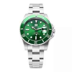 [가이거] 남성 오션다이버 Ocean Diver 오마주 메탈 손목 시계(GE8045GNS)