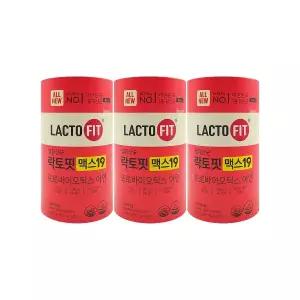 종근당건강 락토핏 맥스 19 2g x 60포 x 3개 /Hb