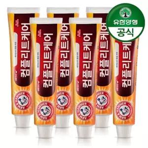 [유한양행] 암앤해머 컴플리트케어 치약 178g x 6개