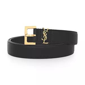 [생로랑 SAINT LAURENT] 634440 DTI0W 1000 남성 벨트