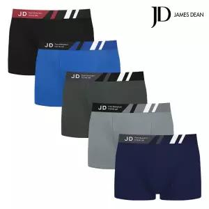 (5종세트) 제임스딘 남자팬티 드로즈 JD 부드러운 네이처패브릭 천연소재 남성속옷 (95~110) - 110 1034628
