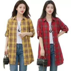 #러슈롤업롱셔츠2종
