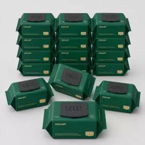 아기물티슈 82평량 최고평량 슈퍼대디 NEW 엑설런트82 센시티브 물티슈 캡형 70매 20팩