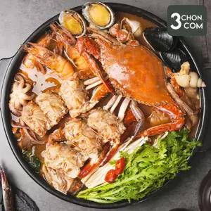 [삼촌밥먹자] 대도수산 얼큰 시원 꽃게탕 캠핑 밀키트 1.31kg