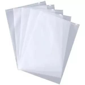 여행용 의류 슬라이드 보관 밀폐 국내산 PVC 반투명 지퍼백 방수 (33X23cm)-10매