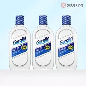 가그린 어드밴스드 제로 750ml 구강청결제 오리지널, 3개