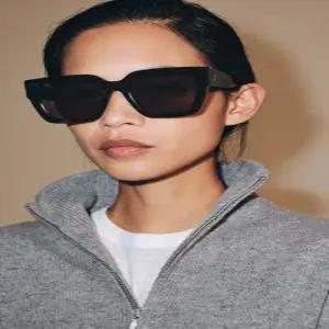 ZARA 사각테 선글라스 - 브라운 4646/202/700