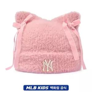 갤러리아 MLB 엠엘비키즈 여아 미야옹 리본 비니 (7FBNB1766-50PKL)