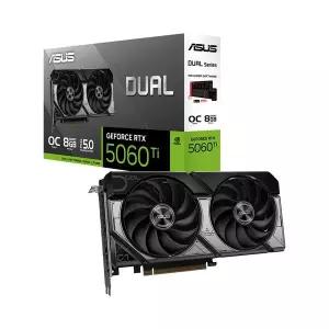 [ASUS][포토리뷰1+2만] ASUS DUAL 지포스 RTX 5060 TI OC D7 8GB 인텍앤컴퍼니 [공인인증점]