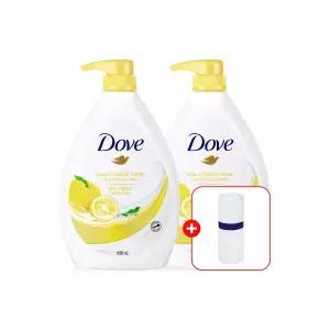 도브 바디워시 대용량 바디클렌저 유자 1000ml 2개 1038093