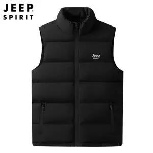 지프스피릿 JEEP SPIRIT 남성 여성 공용 다운 패딩 베스트 조끼 패딩 0200