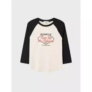 [후아유](하남점)Vintage Raglan 3/4 Sleeve T-shirt(F) WHLAG3723F