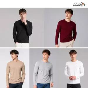 [아놀드파마](26FW 신상) 아놀드파마 남성 소프트 코튼 니트 티셔츠 (5종)