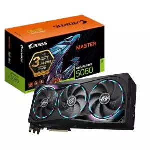 GIGABYTE AORUS 지포스 RTX 5080 MASTER D7 16GB 제이씨현 //