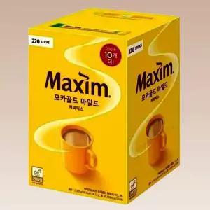맥심 모카골드 마일드 커피믹스 210T 국민커피 사무실용 734653