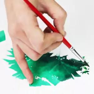 하노샵 세필붓 세트 5본조 민화붓 프라모델도색 캘리그라피붓