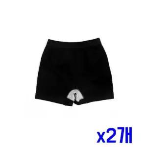 TBZ 여성 팬티 일체형 속바지 Free) 블랙) x2개 교복속바지 잠옷바지 원피스속바지