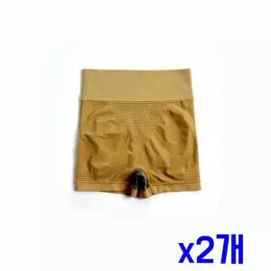 TBZ 여성 팬티 일체형 속바지 Free) 베이지) x2개 원피스속바지 교복속바지 치마속바지