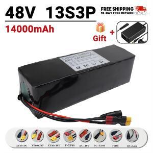 13S3P  원본 48v 14AH 500-1000W 대용량 리튬 배터리는 대부분의 차량을 사용하고 제품 맞춤를 지원 18650