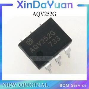 5개 AQV252 DIP-6 광커플러 IC 칩