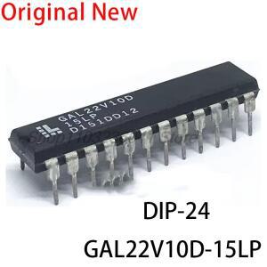 5개/몫 신규 및  GAL22V10D-15LP DIP-24 프로그래밍 가능 로직 칩