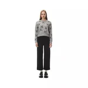 플라스틱아일랜드 BEIGE 릴렉스 레귤러 데님 팬츠 PP7DP201