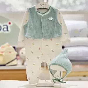 [압소바][AK분당점] [압소바] 노어 우주복(조끼,모자) AB2671NU12 그린